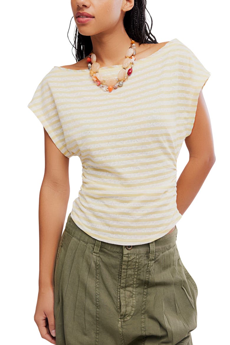 Ellie Off the Shoulder Top, Main, color, SICILIAN COMBO