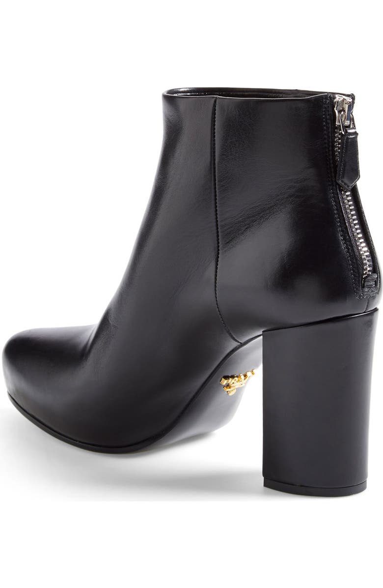 Prada Block Heel Boot, Alternate, color,