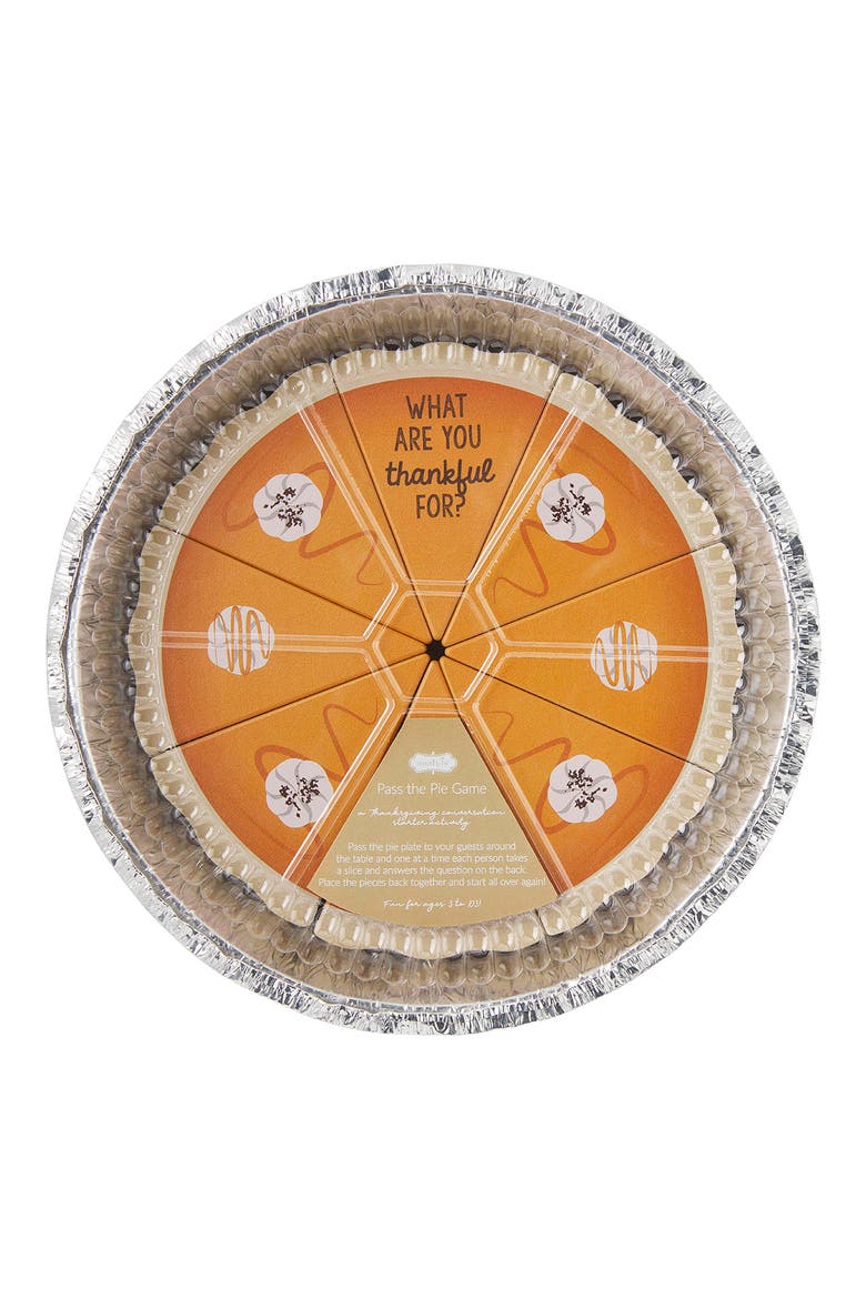 Pumpkin Pie Thanksgiving Game, Alternate, color, ORANGE