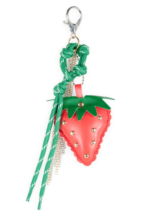 Strawberry Bag Charm