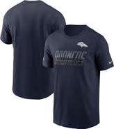 Nike Men's Nike Navy Denver Broncos Sideline Dri-FIT T-Shirt