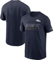 Nike Men's Nike Navy Denver Broncos Sideline Dri-FIT T-Shirt