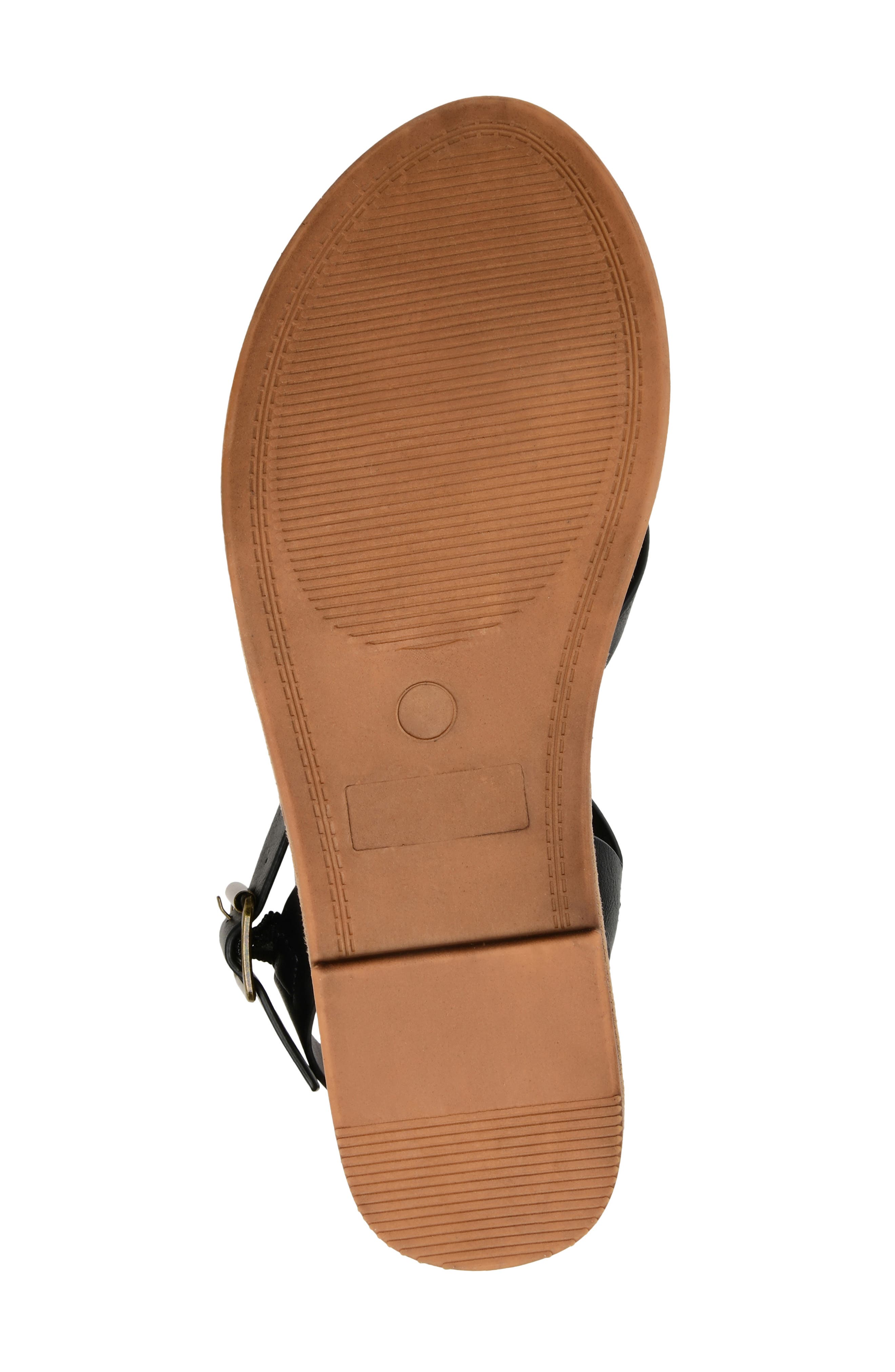 Journee Collection Vasek Strappy Flat Sandal, Alternate, color, 