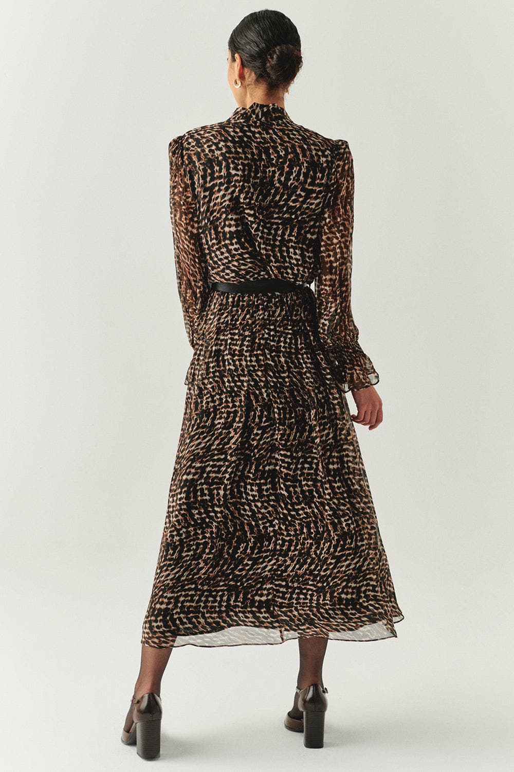 Teresa Chiffon Midi Skirt - image 2