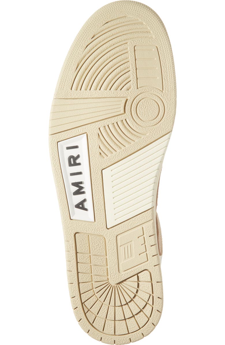 AMIRI Skeleton Low Top Sneaker, Alternate, color, Camel