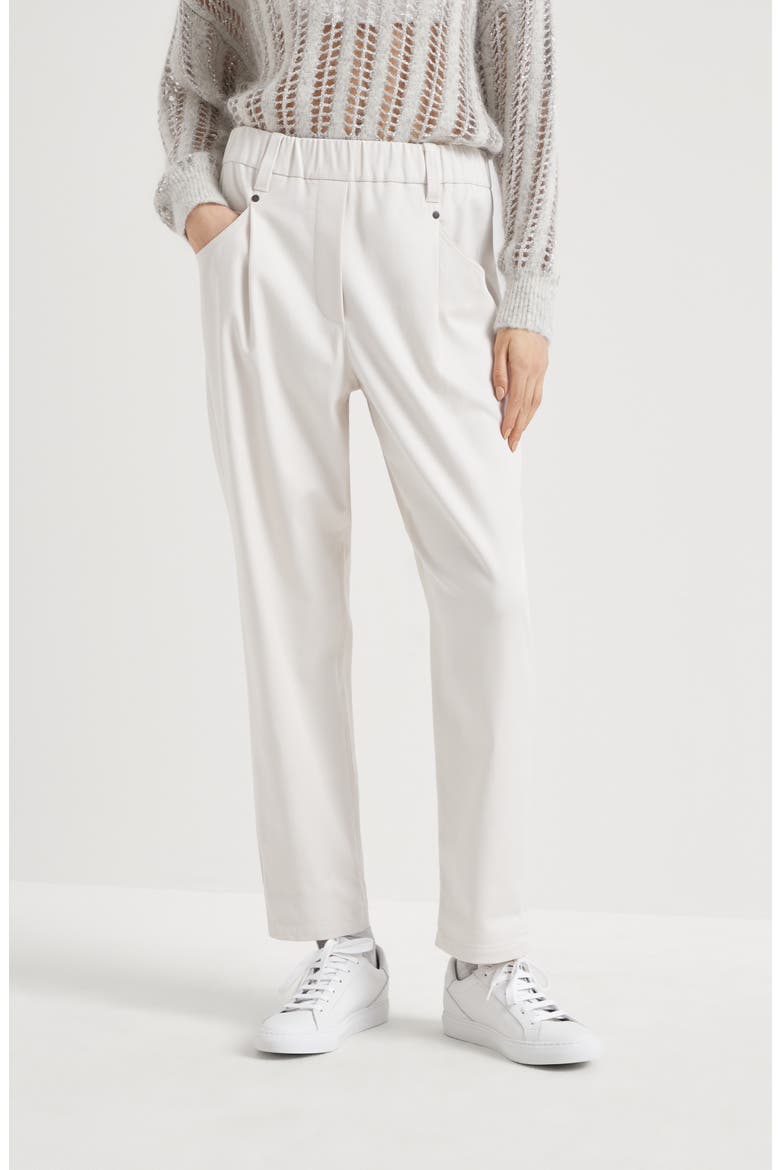 Baggy trousers, Alternate, color, Snow