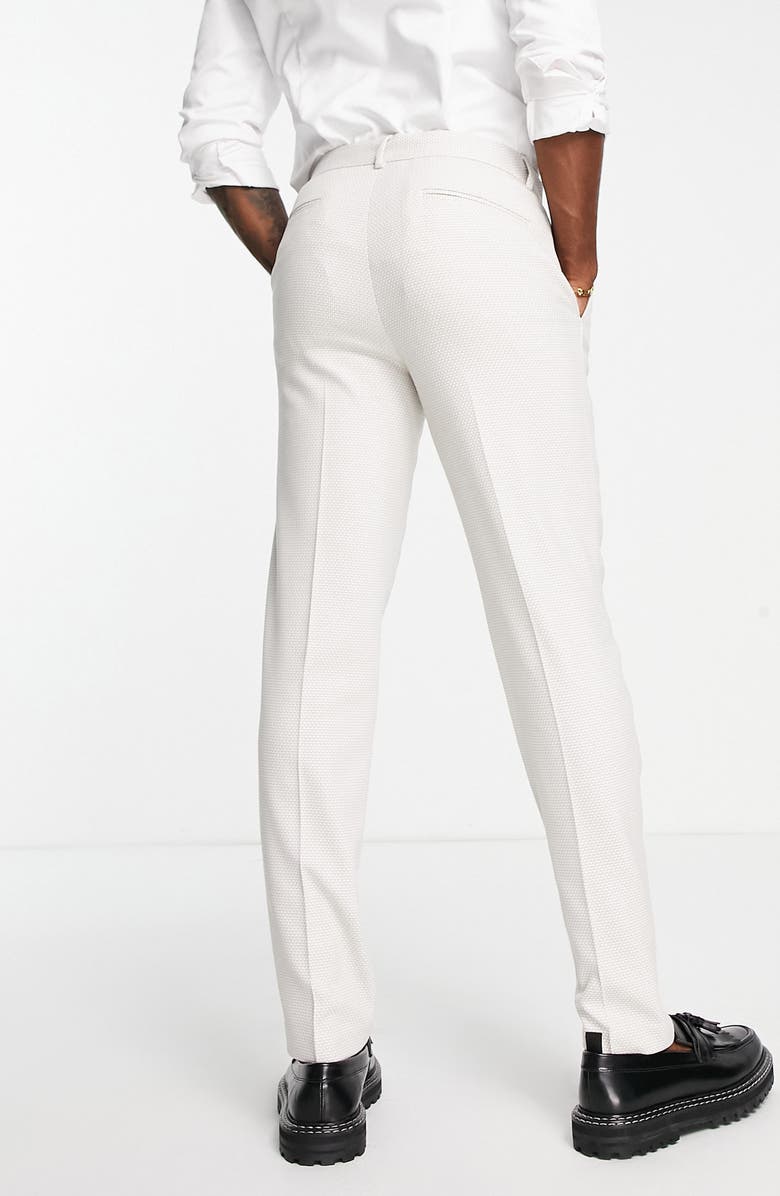 ASOS DESIGN Slim Fit Suit Trousers, Alternate, color, 
