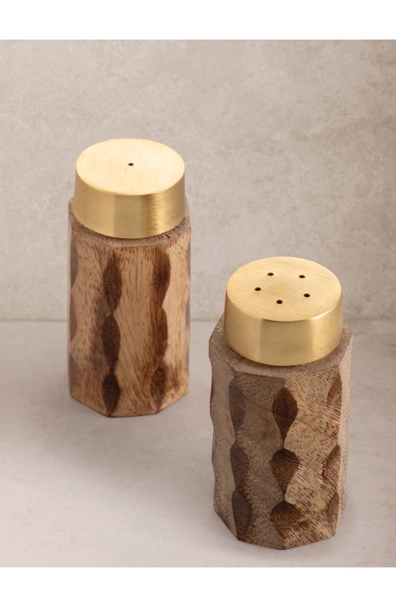 GAURI KOHLI Macello Salt & Pepper Shakers, Main, color, 