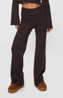 Princess Polly Try Me Wide Leg Knit Pants