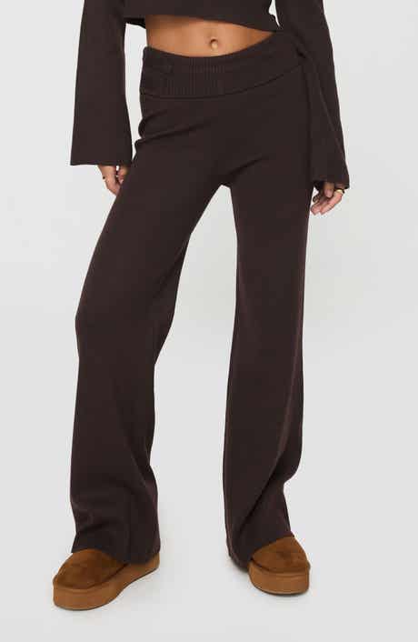 Princess Polly Try Me Wide Leg Knit Pants