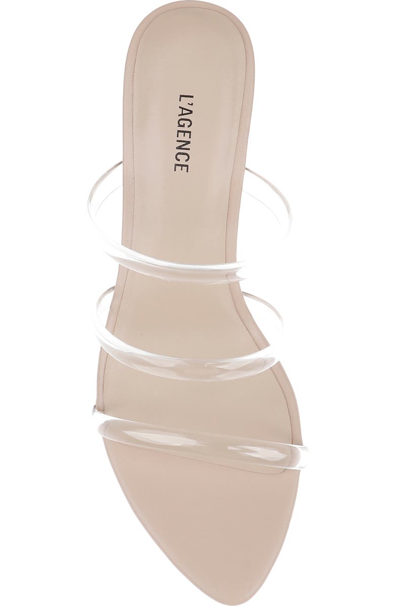 L'AGENCE Ludovica Slide Sandal, Alternate, color, Chai