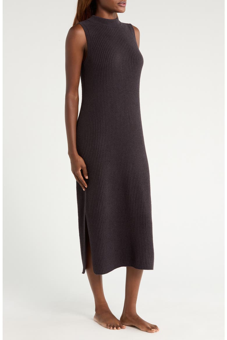 Amara Sleeveless Sweater Dress, Alternate, color, INK