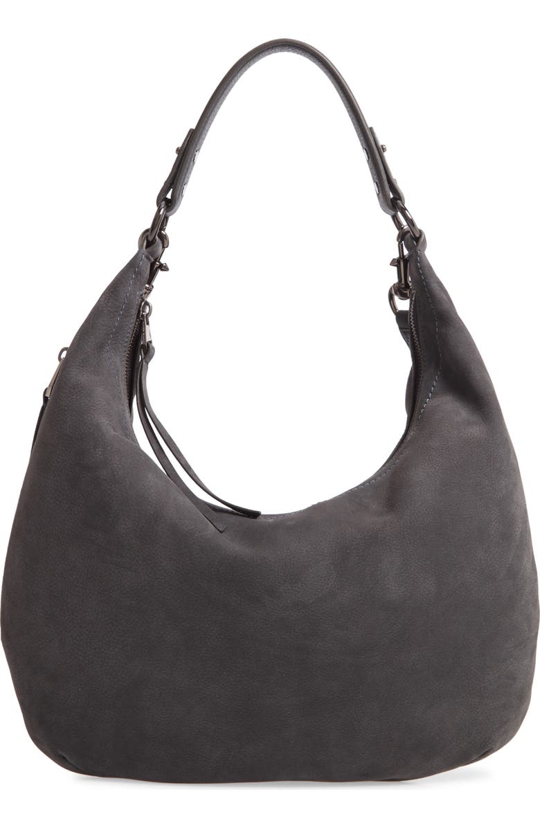 Rebecca Minkoff Michelle Nubuck Leather Hobo, Main, color,