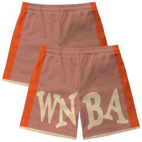 Unisex Playa Society  Orange WNBA Team Mesh Shorts
