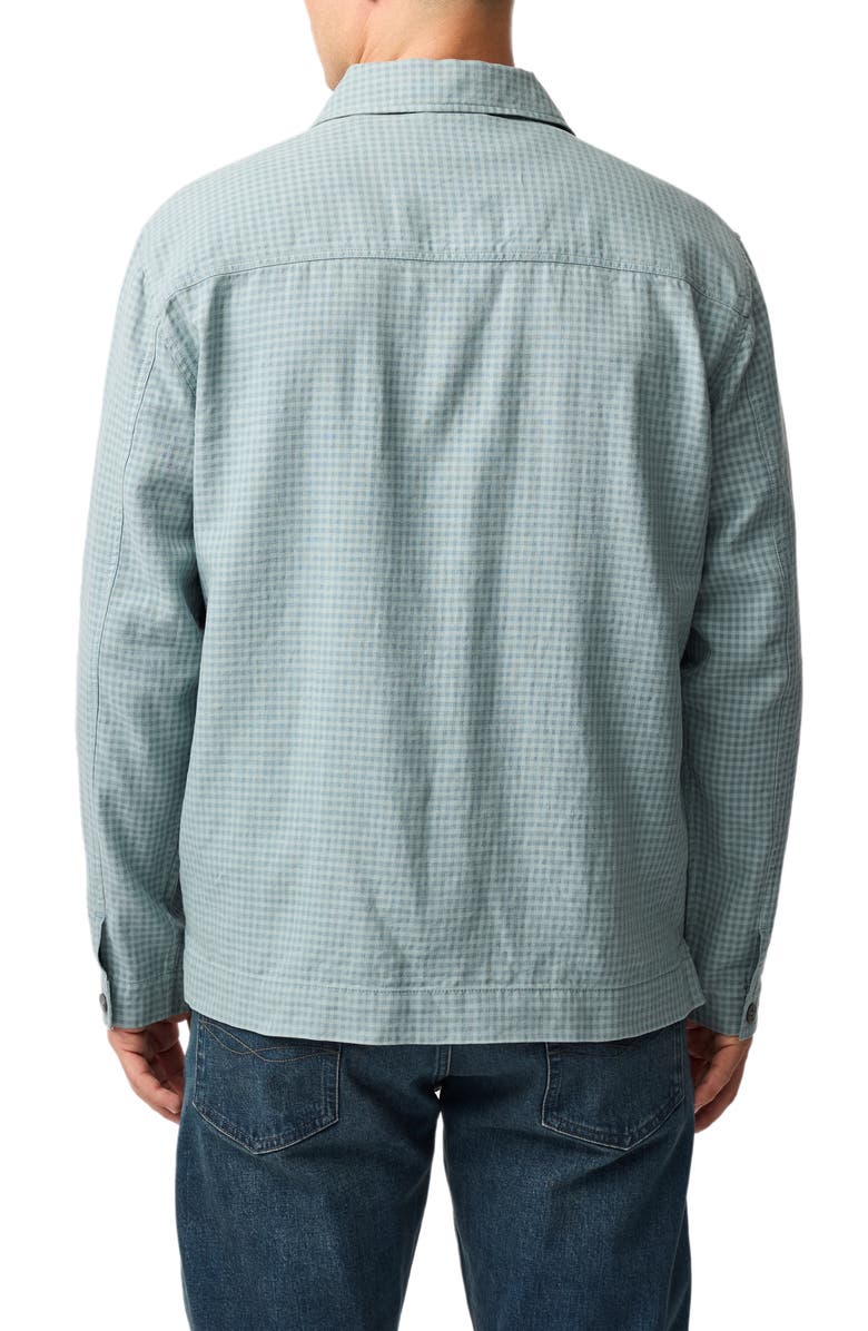 Rodd & Gunn Hills Creek Linen & Cotton Shirt Jacket, Main, color, Ceylon