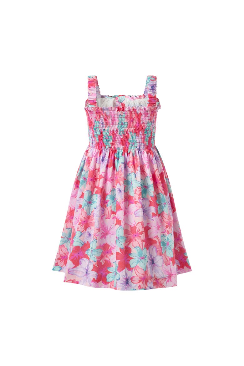 Tropical Flower Sundress, Alternate, color, Pink