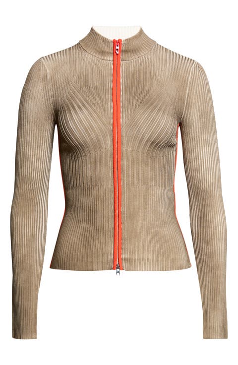 M-Sarma Zip Cardigan
