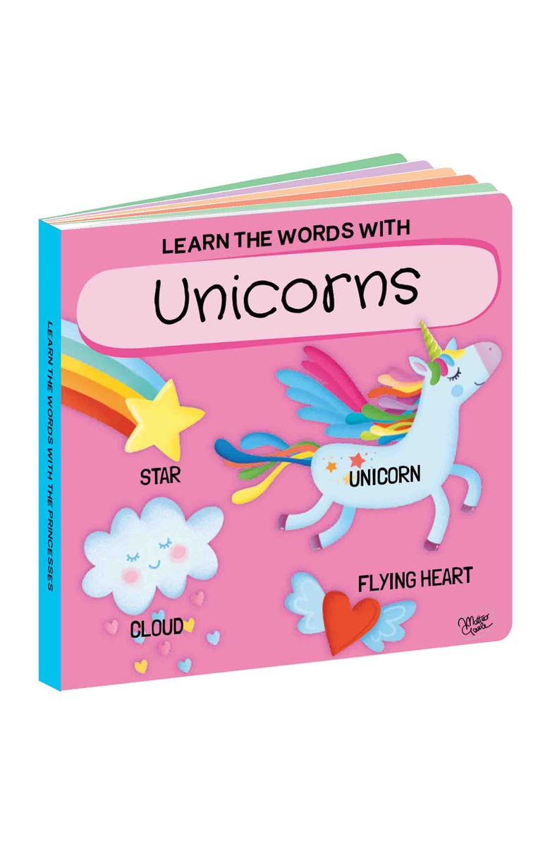 Sassi Q Box Unicorns Read Play Learn 40 Piece Puzzle Set, Alternate, color, Multicolored
