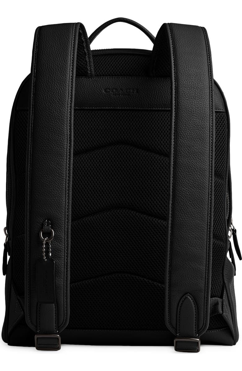 COACH Charter Pebble Leather Backpack, Alternate, color,