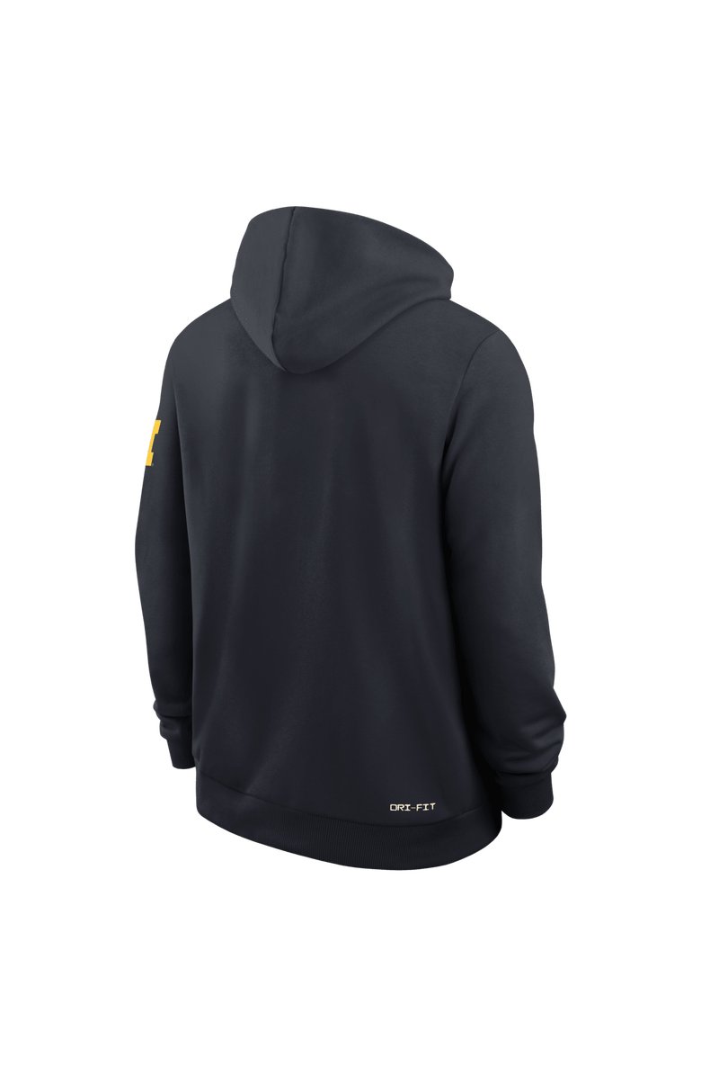 Jordan Brand Men's Jordan Brand Navy Michigan Wolverines 2026 Sideline Standard Issue Dri-FIT Hoodie, Alternate, color, Navy