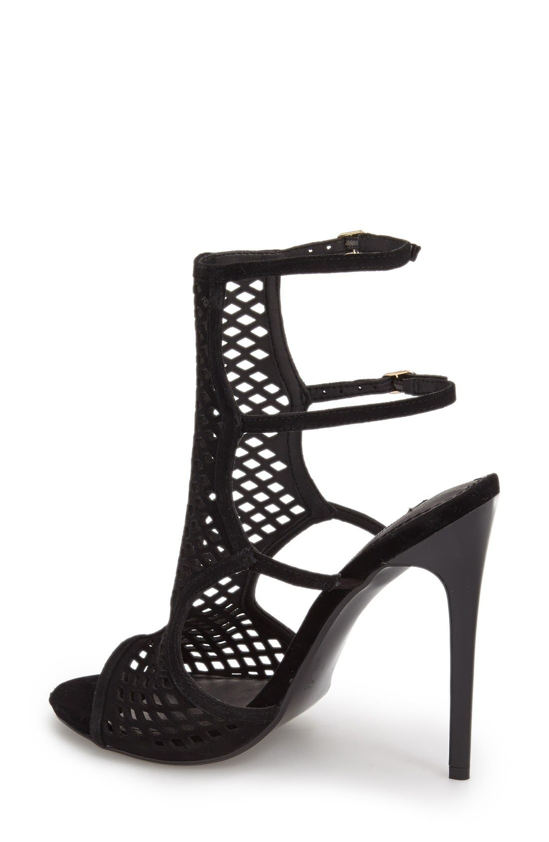 Steve Madden 'Maylin' Cage Sandal, Alternate, color, 