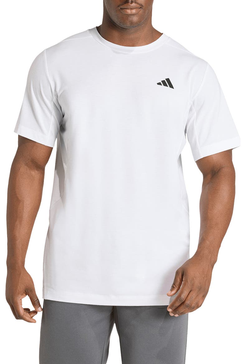 D4T Essentials T-Shirt, Main, color, WHITE
