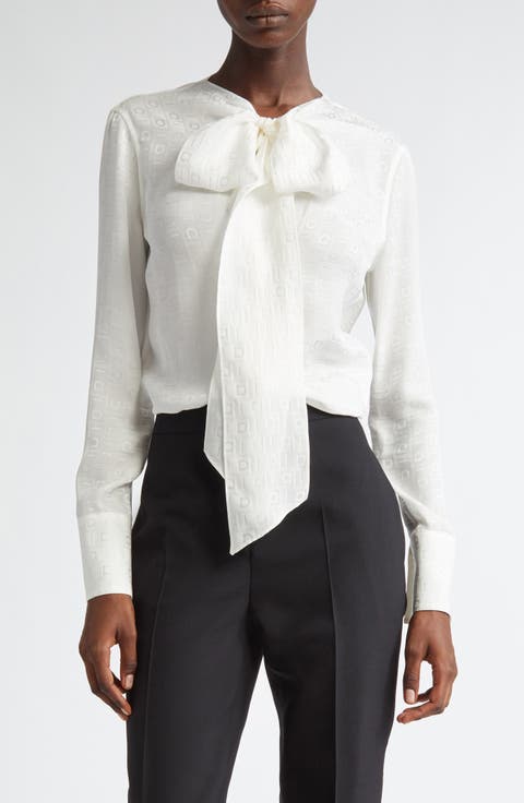 ネットオフ 送料得店  Women's Nordstrom | Tops FERRAGAMO シャツ/ブラウス(長袖/七分)