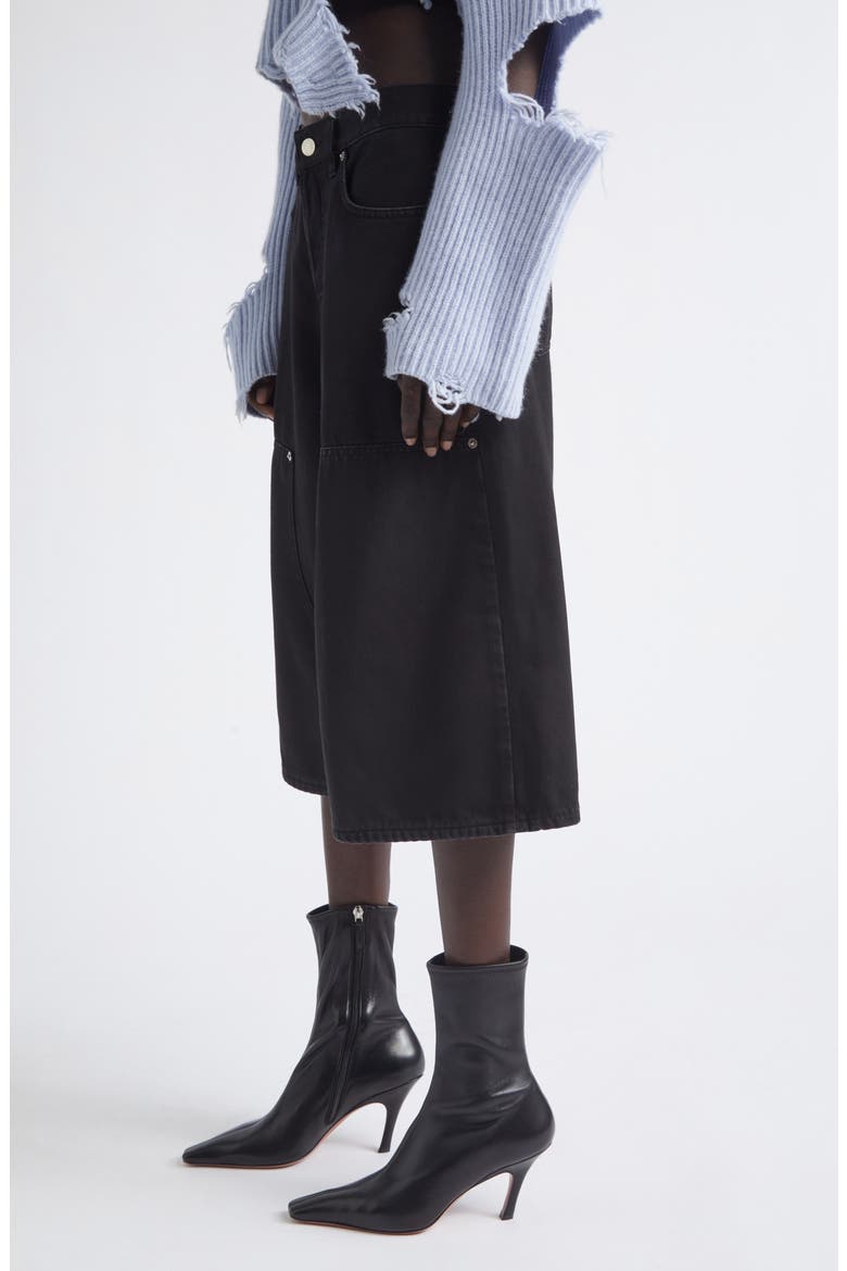 Legacy Denim Bermuda Shorts, Alternate, color, BLACK