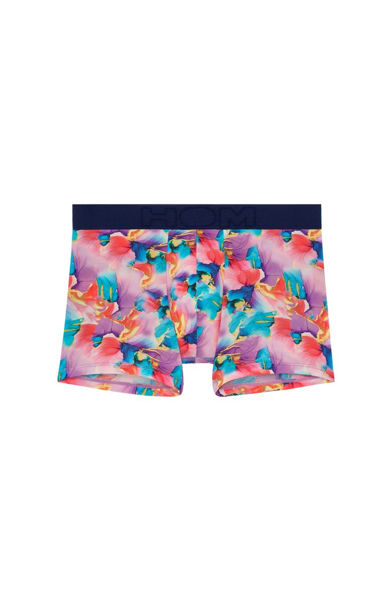 HOM Aquaflowers Boxer Briefs, Main, color, Multico Print