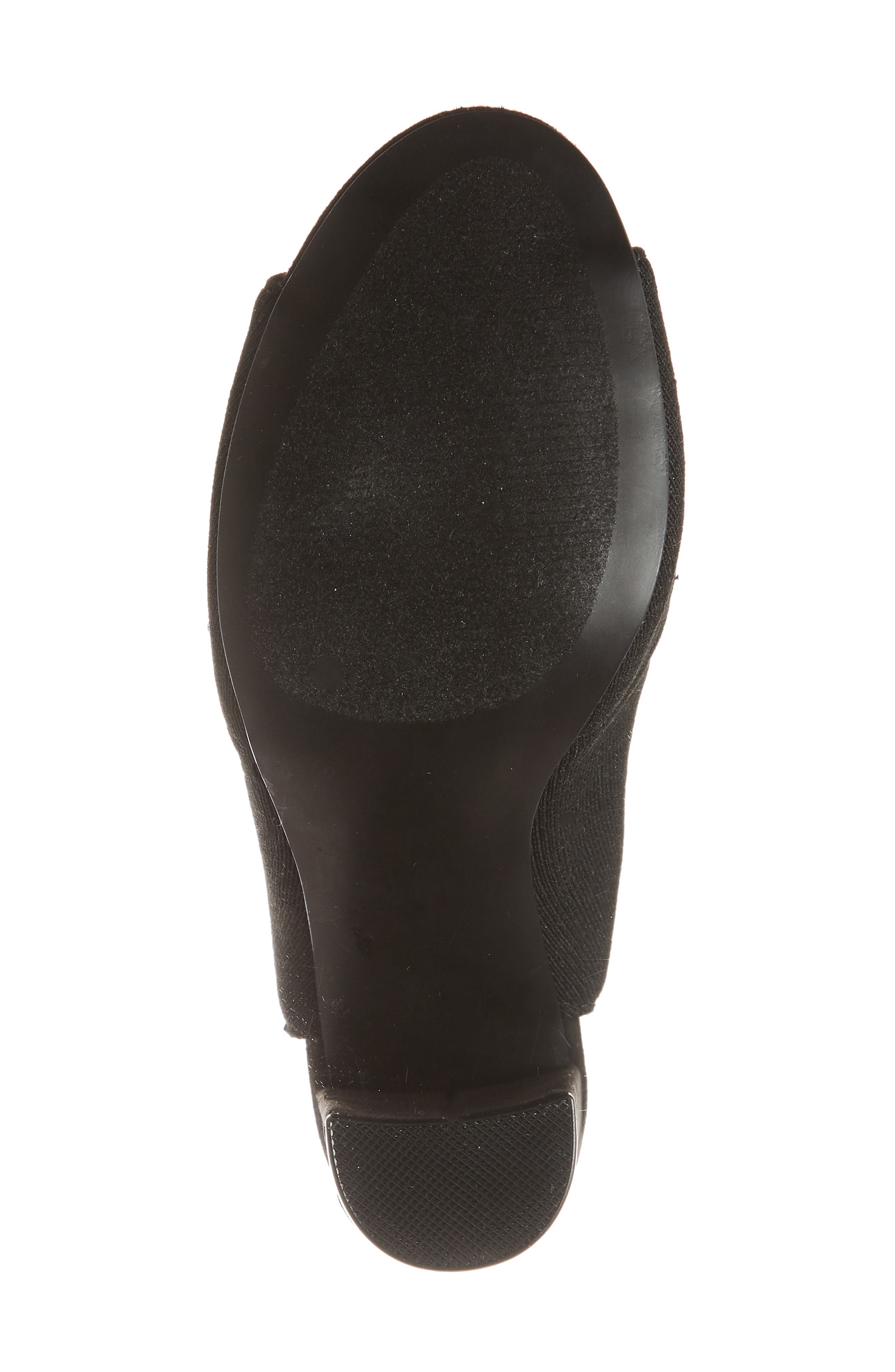 Capture Lace-Up Sock Bootie, Alternate, color, BLACK