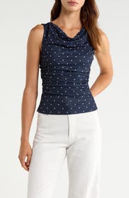 Rails Fete Cowl Neck Tank