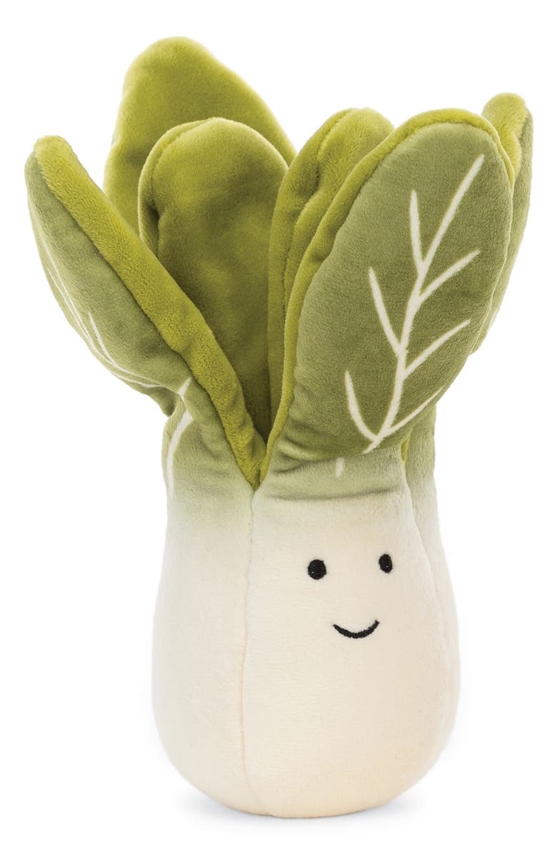 Jellycat Vivacious Vegetable Bok Choi Stuffed Toy, Main, color, 