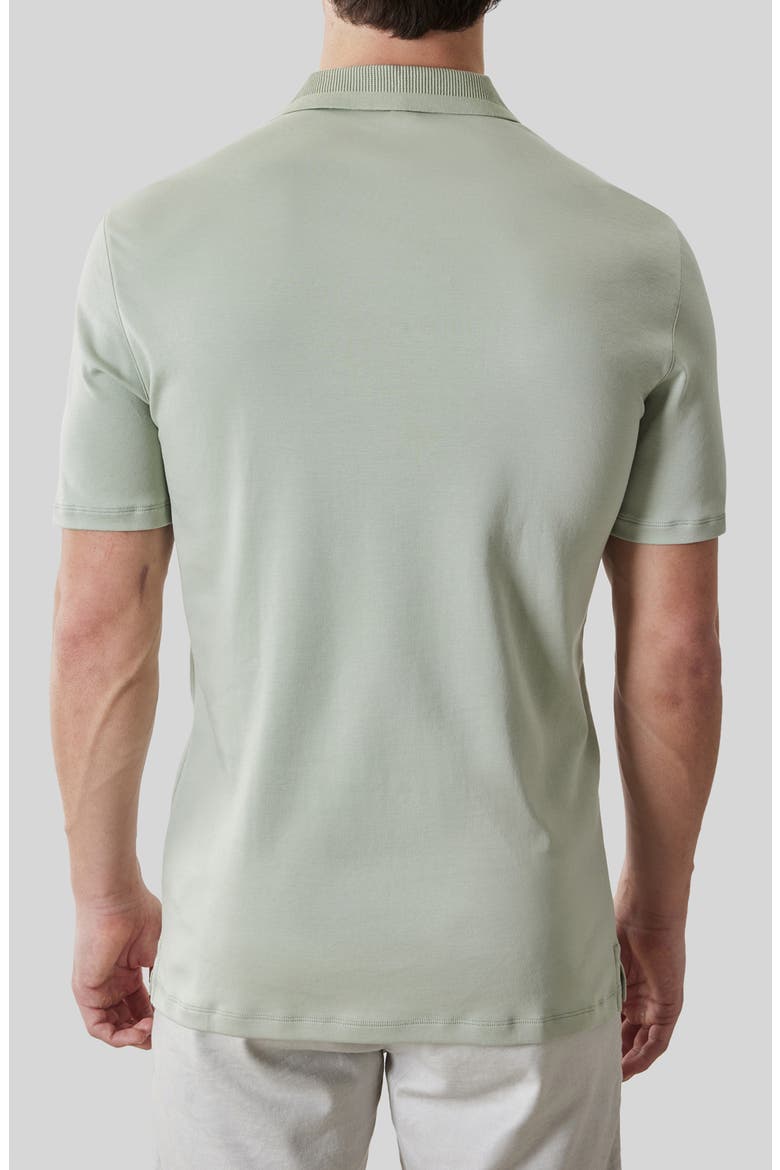 Georgia Pima Cotton Polo, Alternate, color, DESERT GREEN