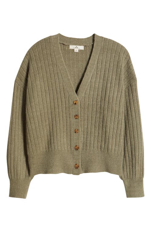 Rip Curl Afterglow V-neck Cardigan In Olive