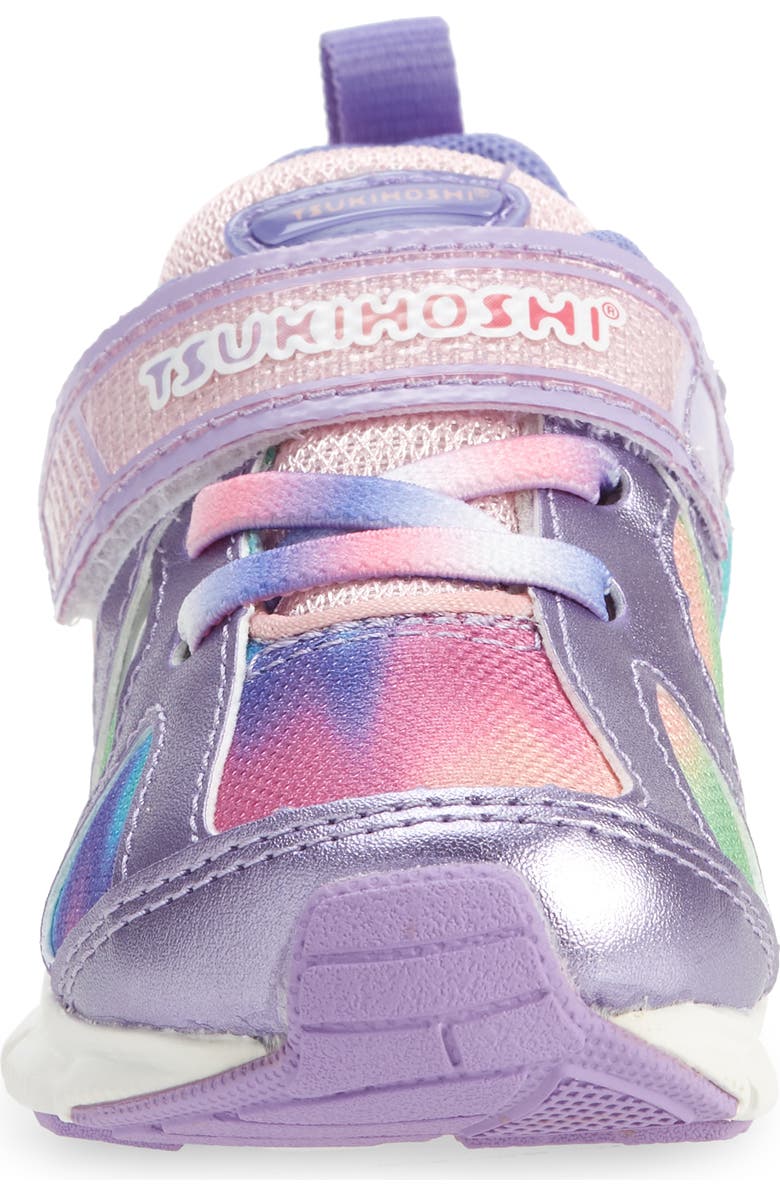 Tsukihoshi Rainbow Sneaker, Alternate, color, Lavender/ Multi