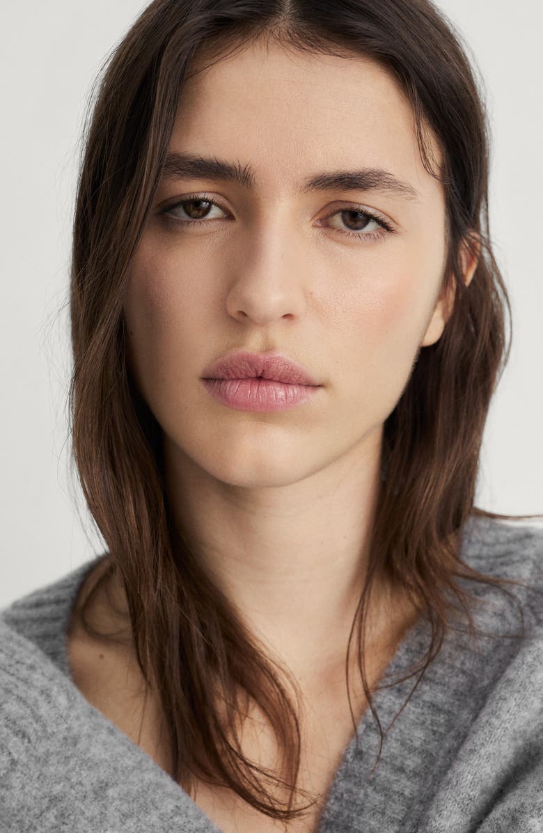 MANGO V-Neck Sweater, Alternate, color, Grey