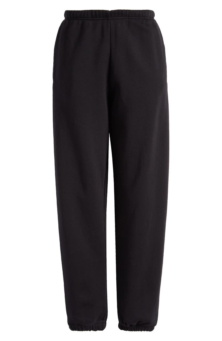 SKIMS Cotton Fleece Blend Classic Joggers, Alternate, color, Onyx