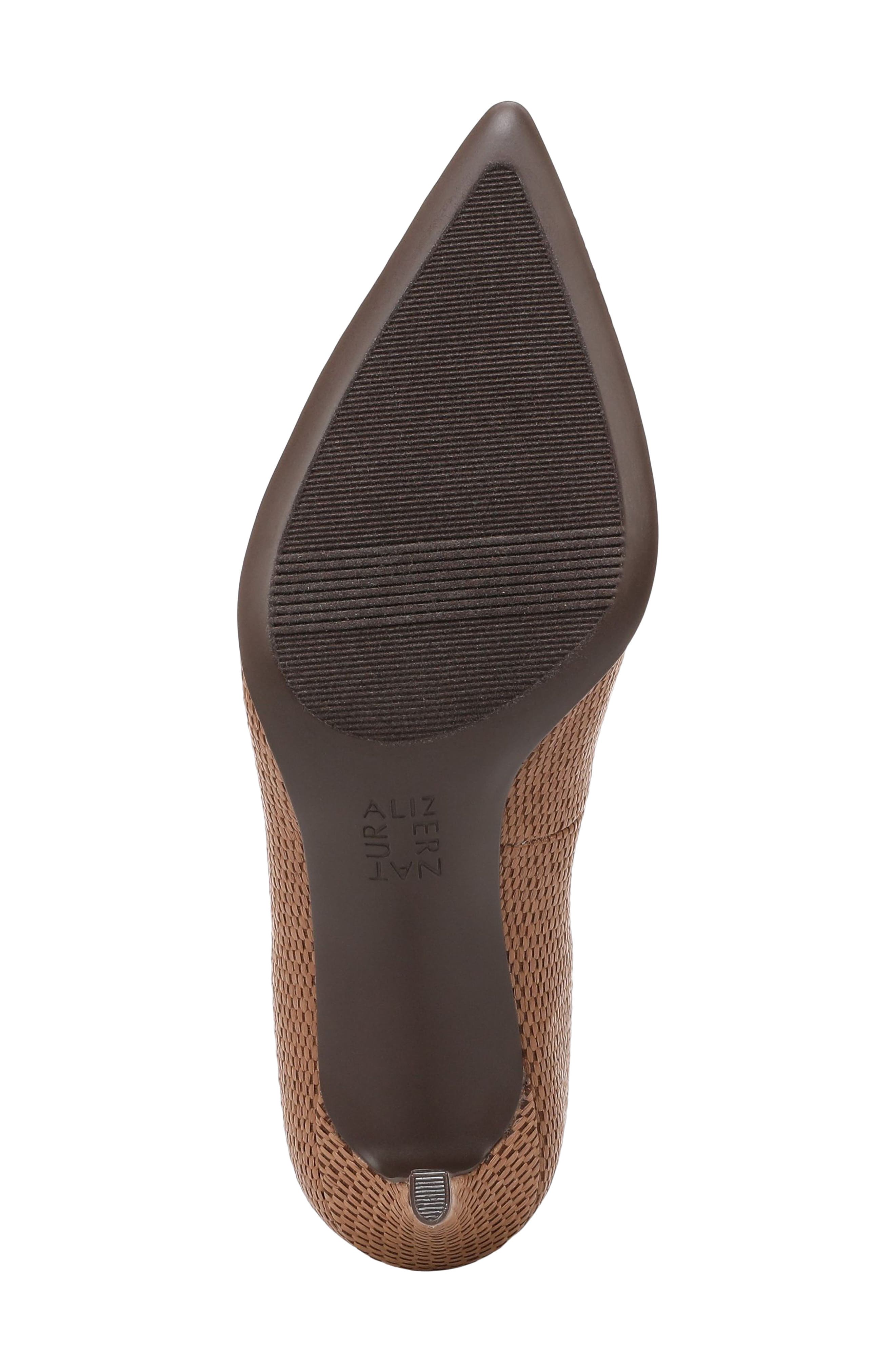 Naturalizer Anna Pointed Toe Pump, Alternate, color, Walnut Wake