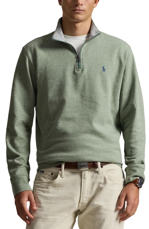 Jersey Quarter Zip Pullover