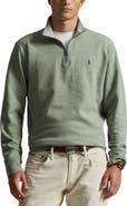 Polo Ralph Lauren Luxury Jersey Quarter-Zip Pullover