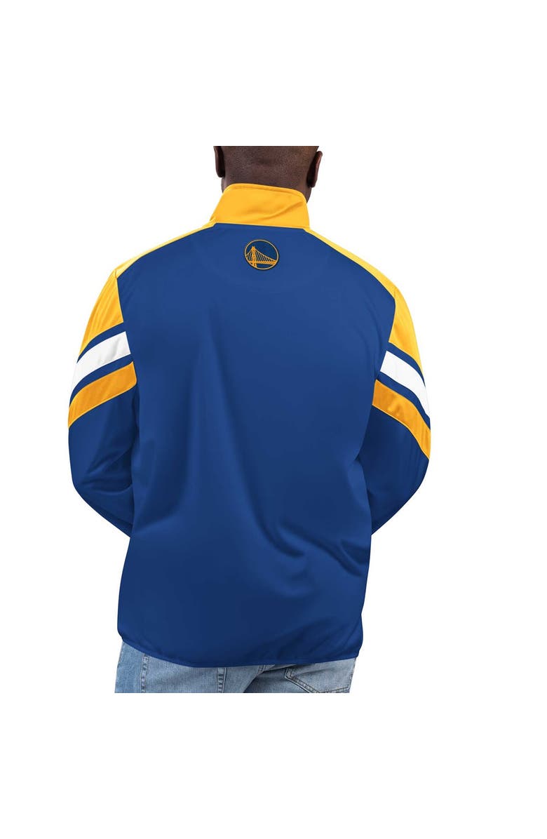 G-III SPORTS BY CARL BANKS Men's G-III Sports by Carl Banks Royal Golden State Warriors Game Ball Full-Zip Track Jacket, Alternate, color, Royal
