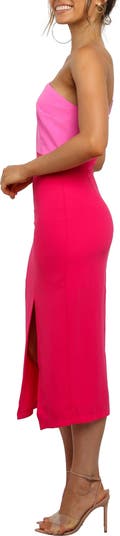 Xiomar One-Shoulder Midi Dress