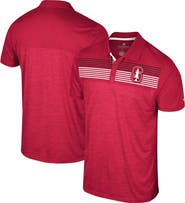 COLOSSEUM Men's Colosseum Cardinal Stanford Cardinal Langmore Polo