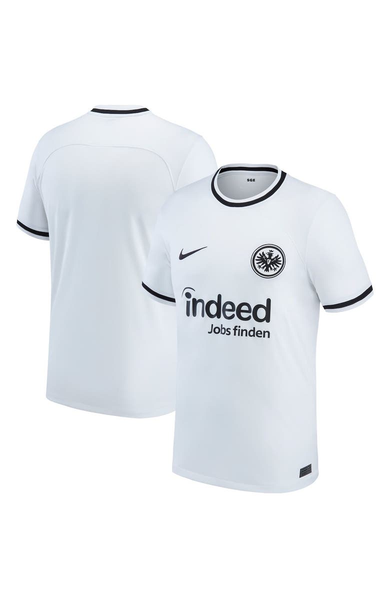 Nike Men's Nike White Eintracht Frankfurt 2022/23 Home Replica Blank Jersey, Alternate, color, 