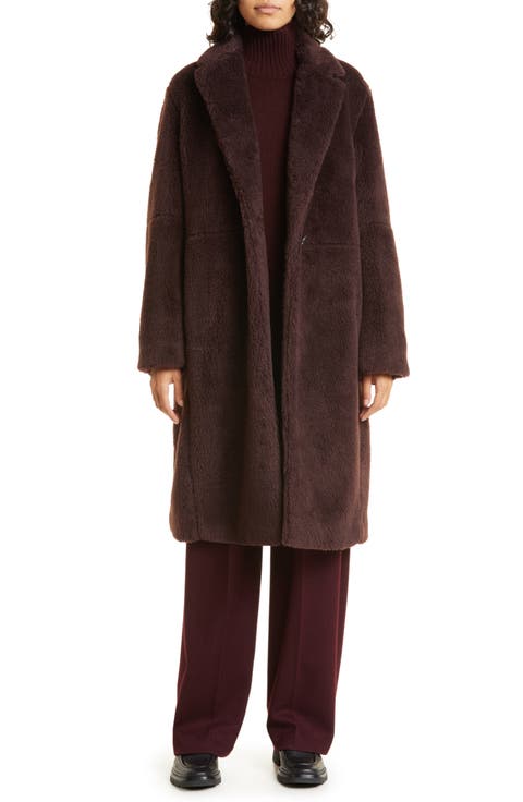 Faux Shearling Coat