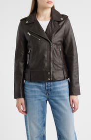 Sam Edelman Lambskin Moto Jacket
