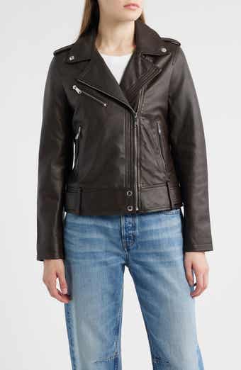 Sam Edelman Lambskin Moto Jacket