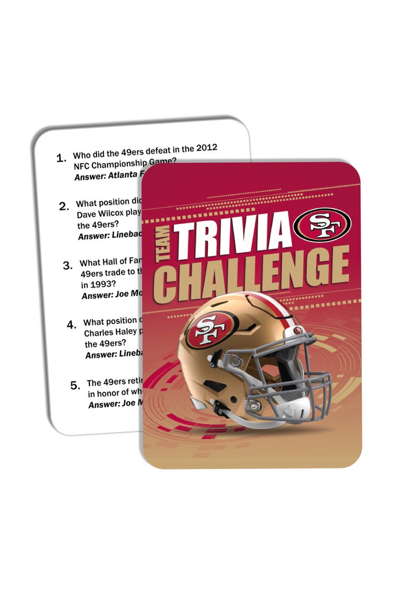 San Francisco 49ers Trivia Challenge, Alternate, color, Multicolor