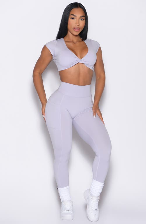 Bombshell Sportswear Define Leggings In Purple