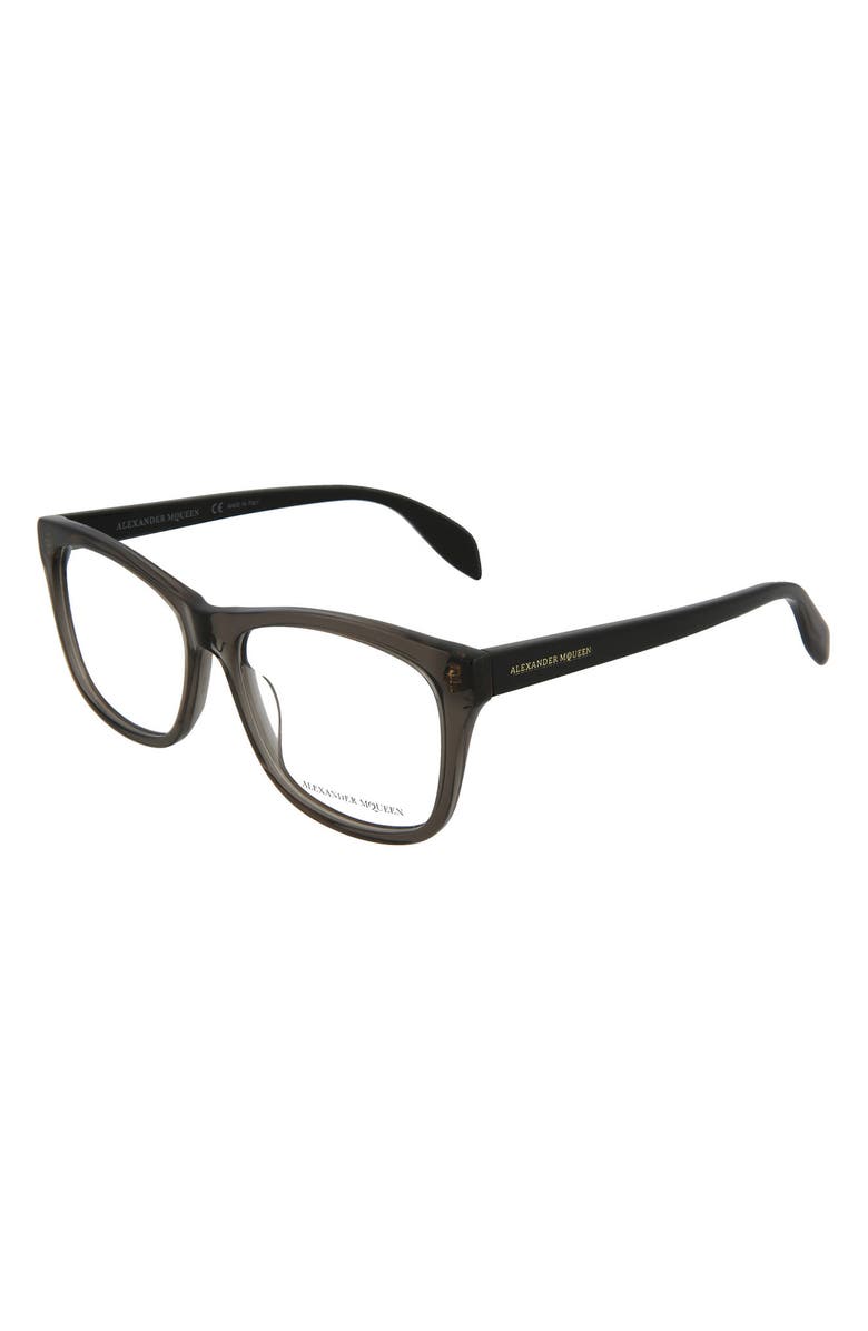 McQueen Alexander McQueen 55mm Core Optical Frames, Alternate, color, 